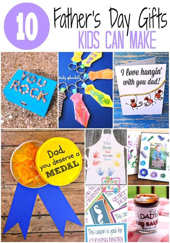  Father's Day Gifts Kids Can Make