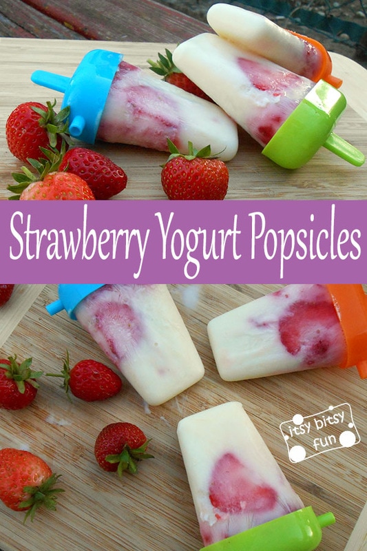 Strawberry Yogurt Popsicles Recipe