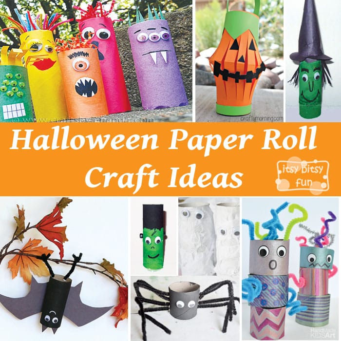 Spooky Halloween Toilet Paper Roll Crafts