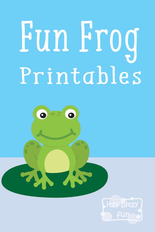 Let's Learn About Frogs - free printable