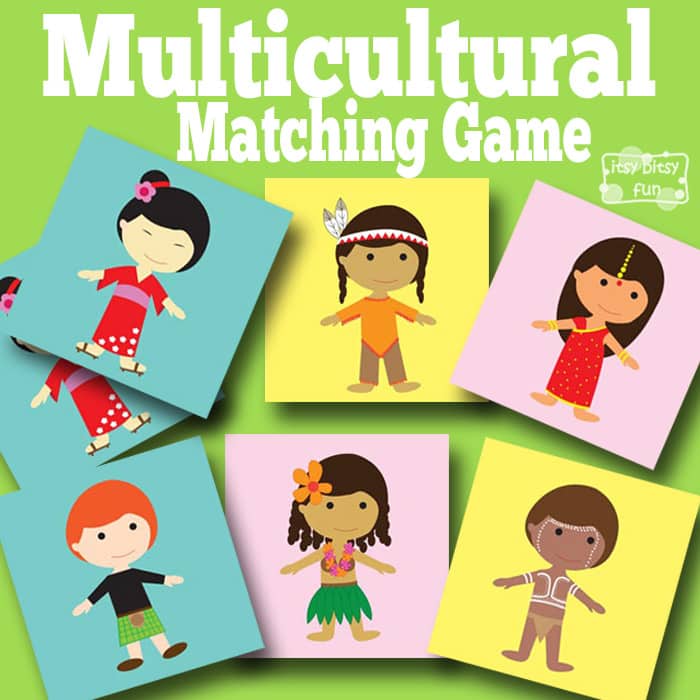 Multicultural Printable
