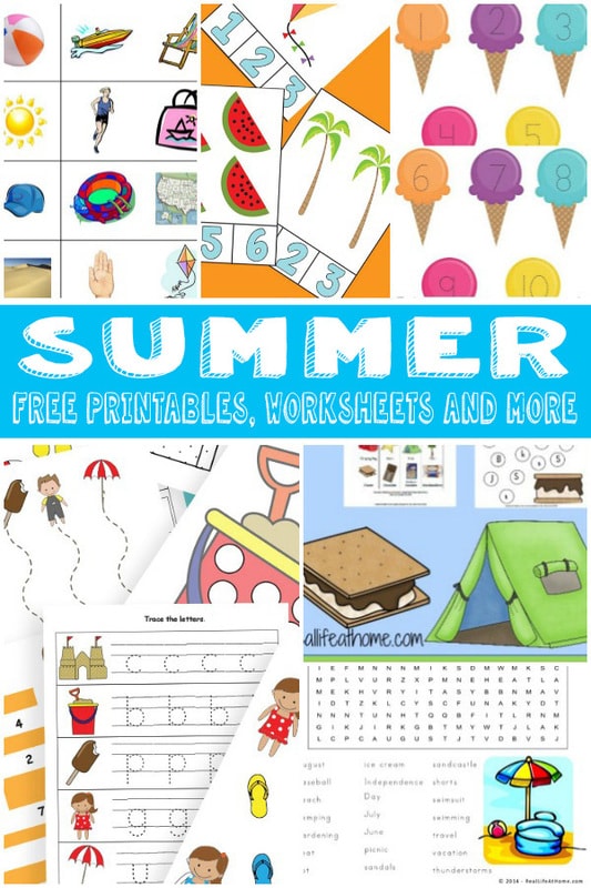 A Bunch of Summer Printables