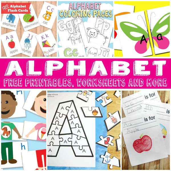 Alphabet Worksheets