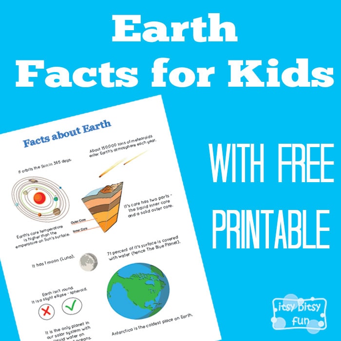 Fun Planet Earth Facts for Kids