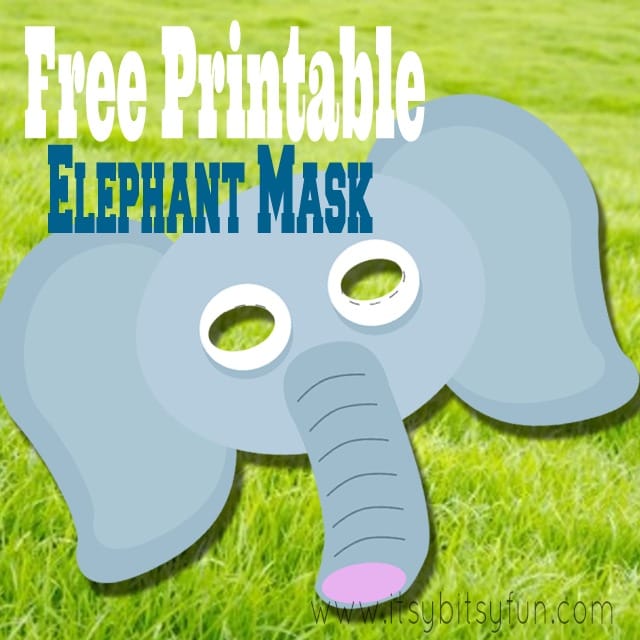 Free Printable Elephant Mask Template Itsy Bitsy Fun Free Printable Elephant Mask Template Itsy Bitsy Fun