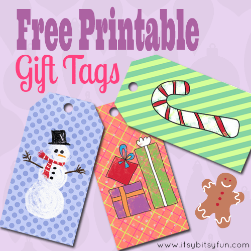 Free Printable Gift Tags for Your Prezzies!