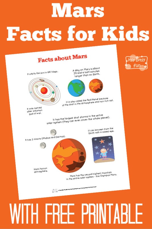 Fun Planet Mars Facts for Kids